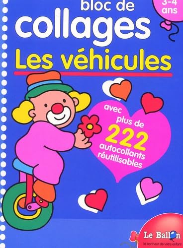 Product Image: Bloc de collages: Les véhicules (3-4 ans) (-)