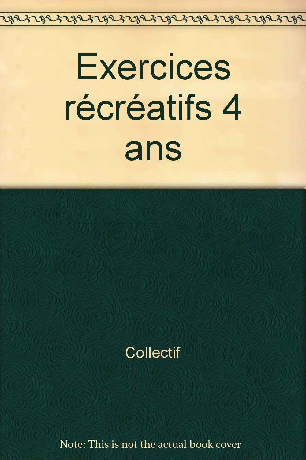 Mon petit trésor, 4 ans : exercices récréatifs book