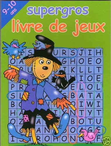 SUPERGROS LIVRE DE JEUX (9-10ANS): SUPERGROS LIVRE DE J book