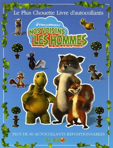 Nos voisins les hommes : livre d'autocollants Tiptoi & Games