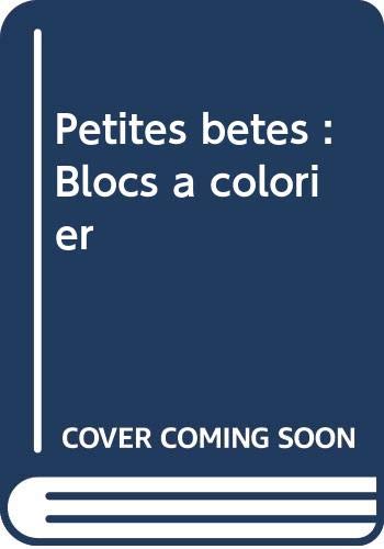 Bloc à colorier : Petites bêtes (Coloriage, 1) Tiptoi & Games