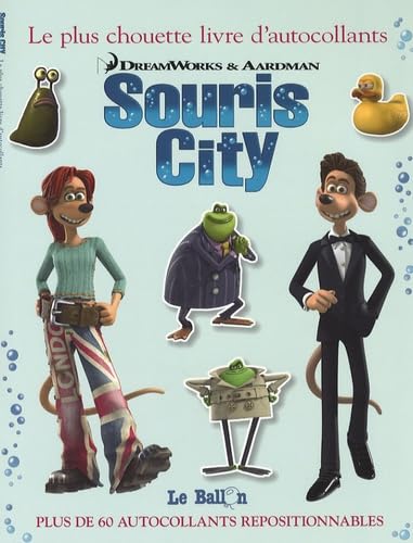 Souris city : le plus chouette livre d'autocollants Tiptoi & Games