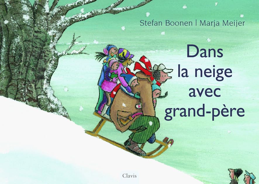 DANS LA NEIGE AVEC GRAND PERE book