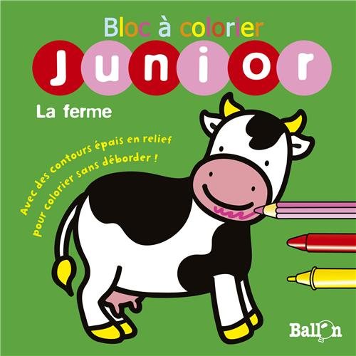 La ferme (Bloc à colorier sans déborder, 1) Tiptoi & Games