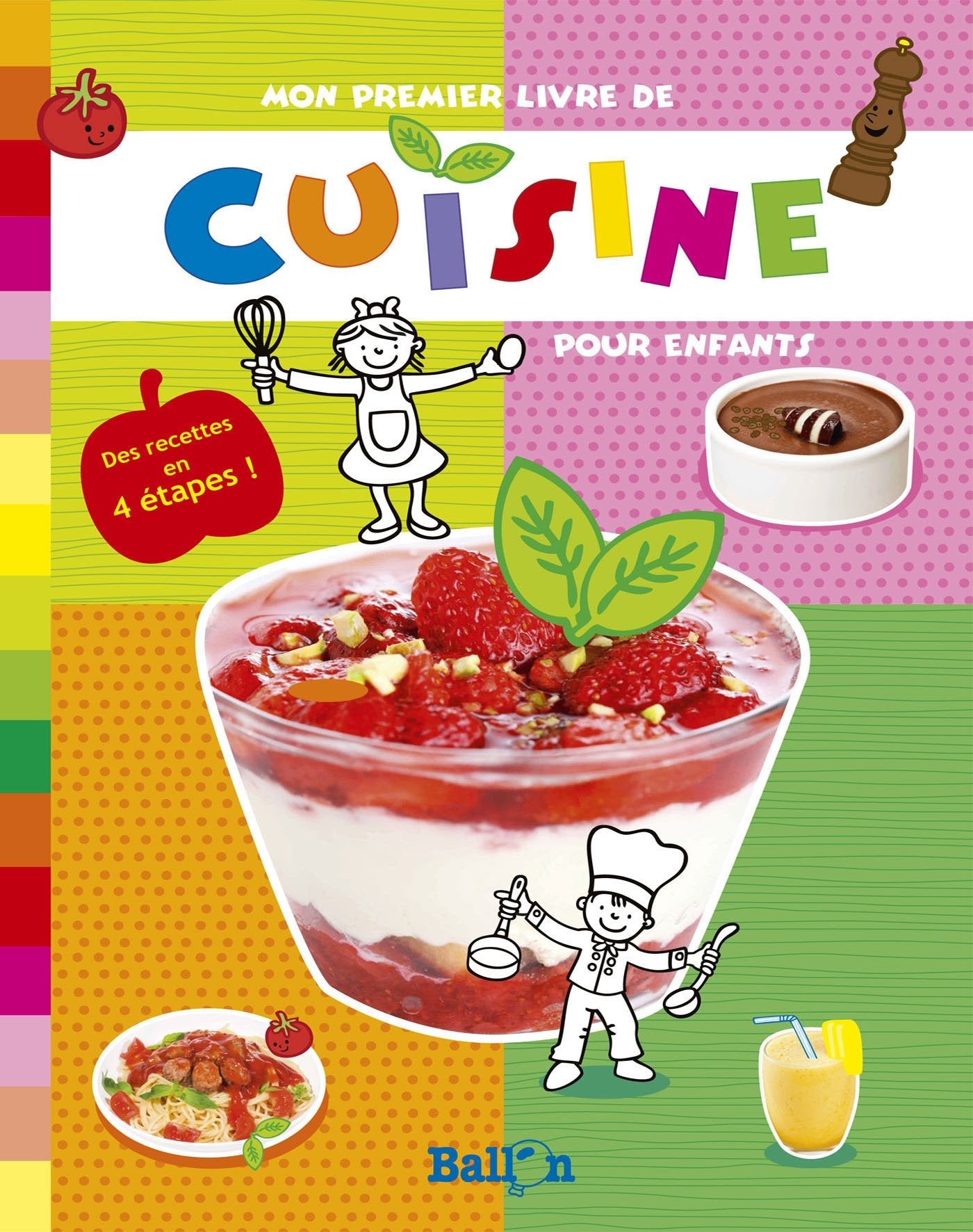 Mon premier livre de cuisine pour enfants book