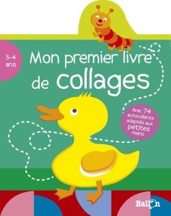 Mon premier livre de collages, 3-4 ans : canard Tiptoi & Games