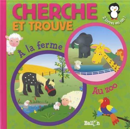 Cherche et trouve à la ferme, au zoo book