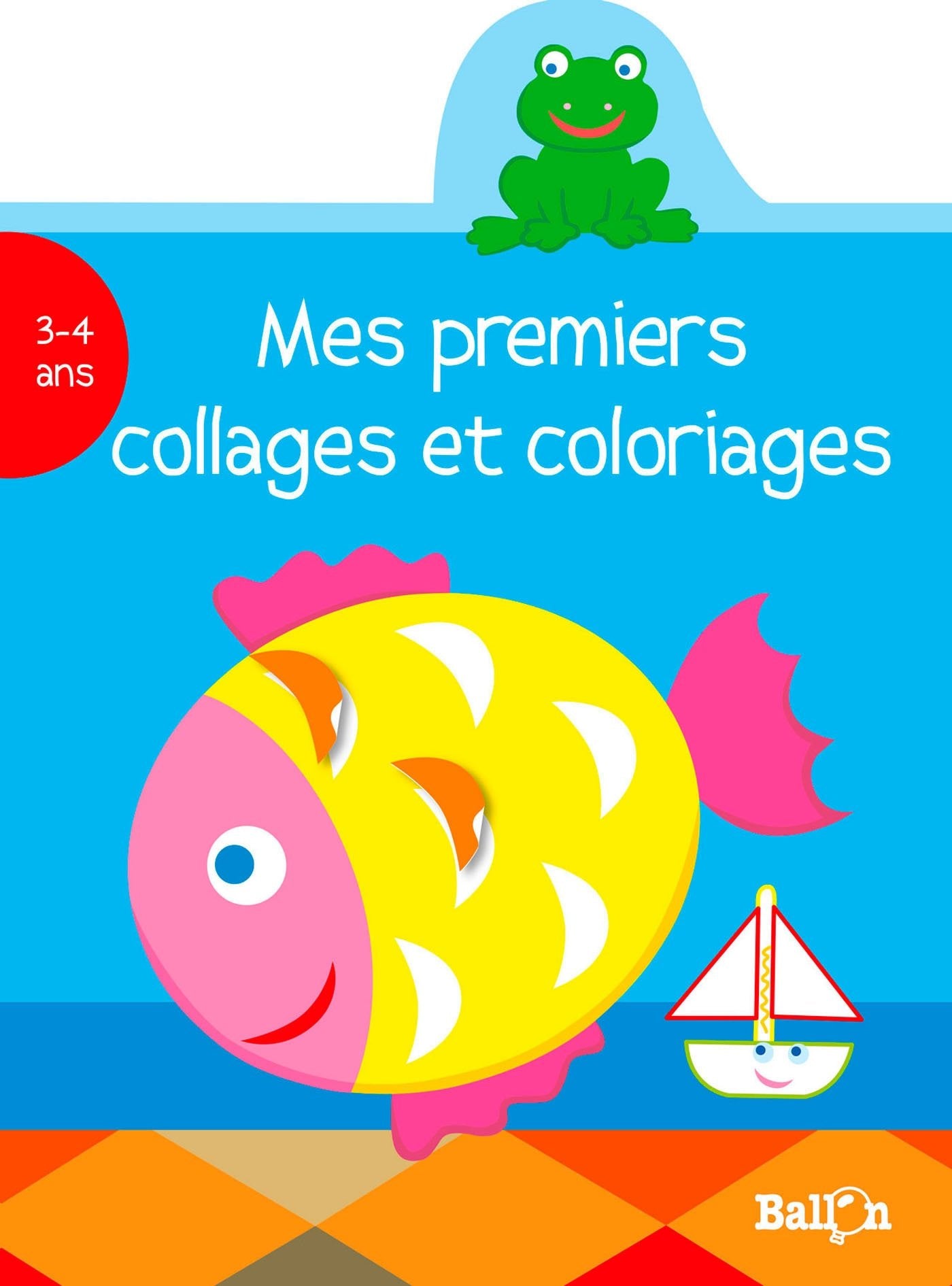 MES PREMIERS COLLAGES 3-4 ANS (POISSON) Tiptoi & Games