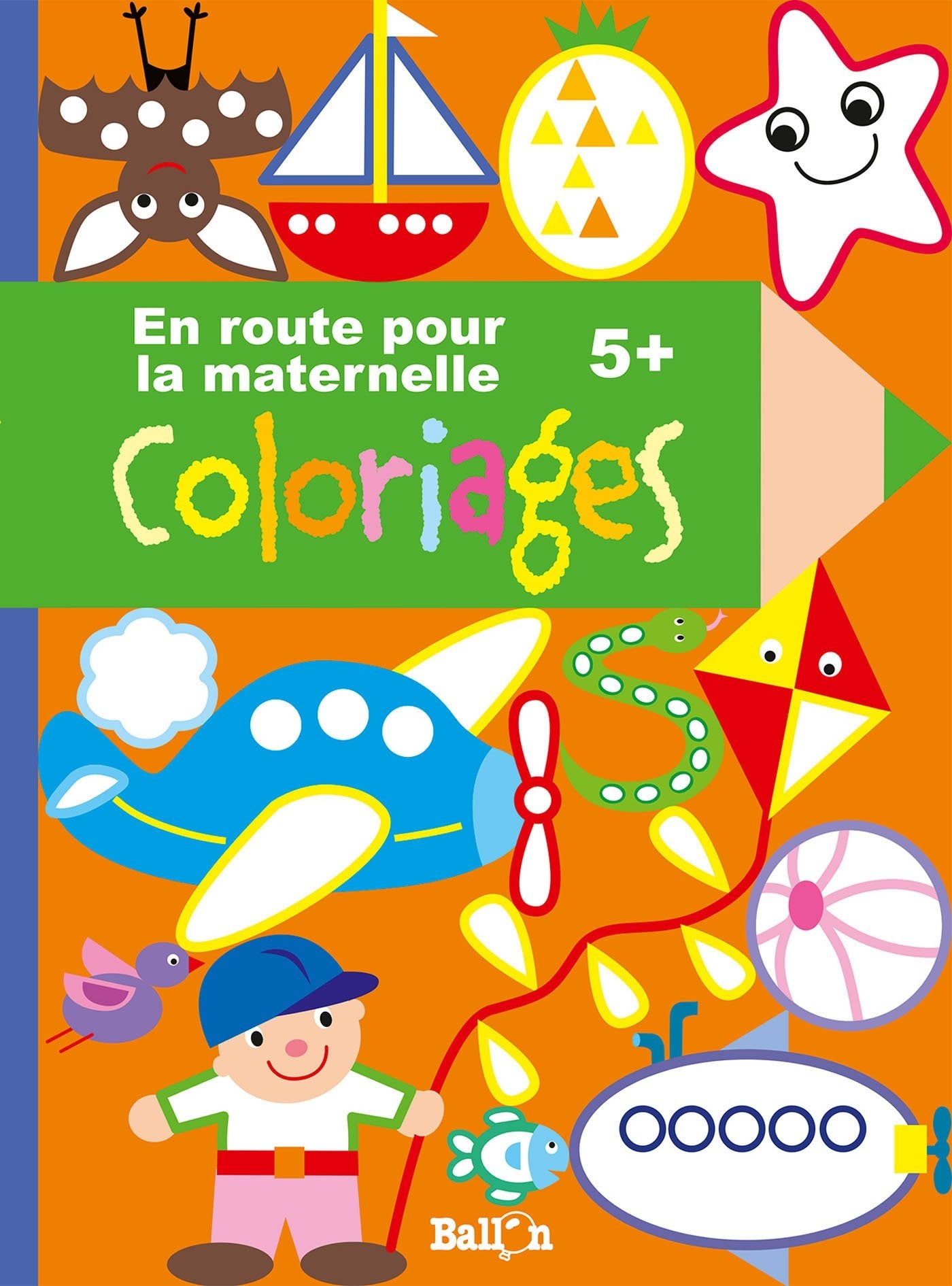Mon livre de coloriages pour la grande section book