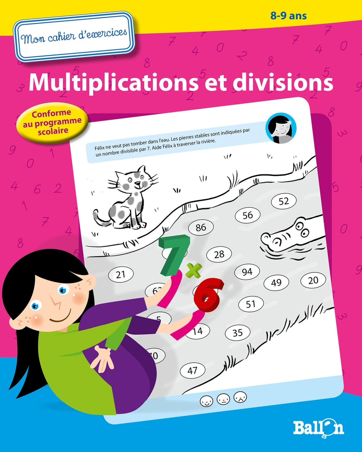 Multiplications et divisions 8-9 ans Study Guides Books