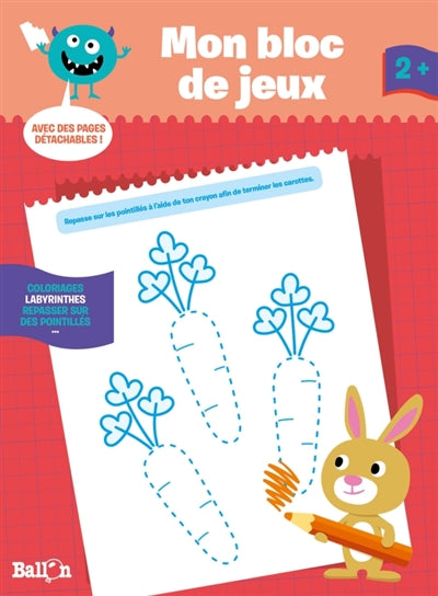 Product Image: Mon bloc de jeux, 2 +