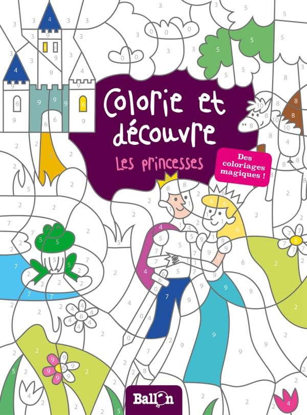 Les princesses (Colorie et découvre, 1) Tiptoi & Games