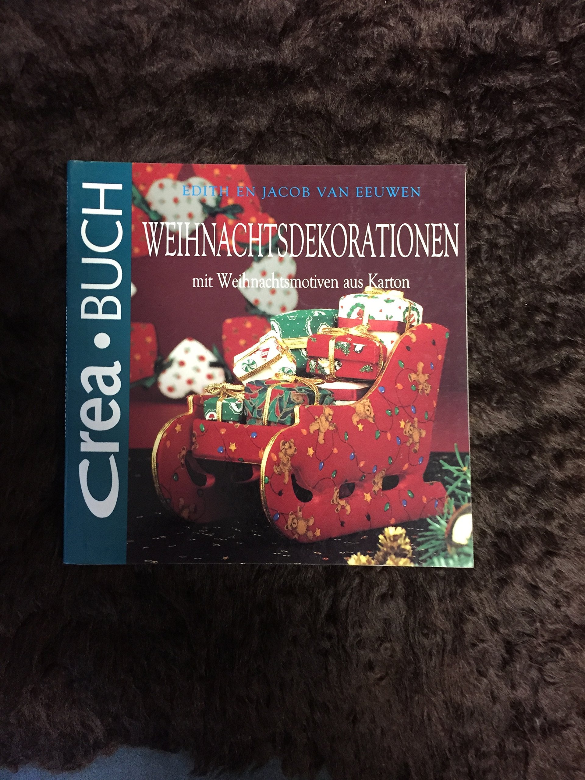 Weihnachtsdekorationen - mit Weihnachtsmotiven aus Karton Books