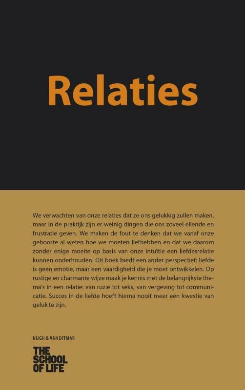 Relaties book