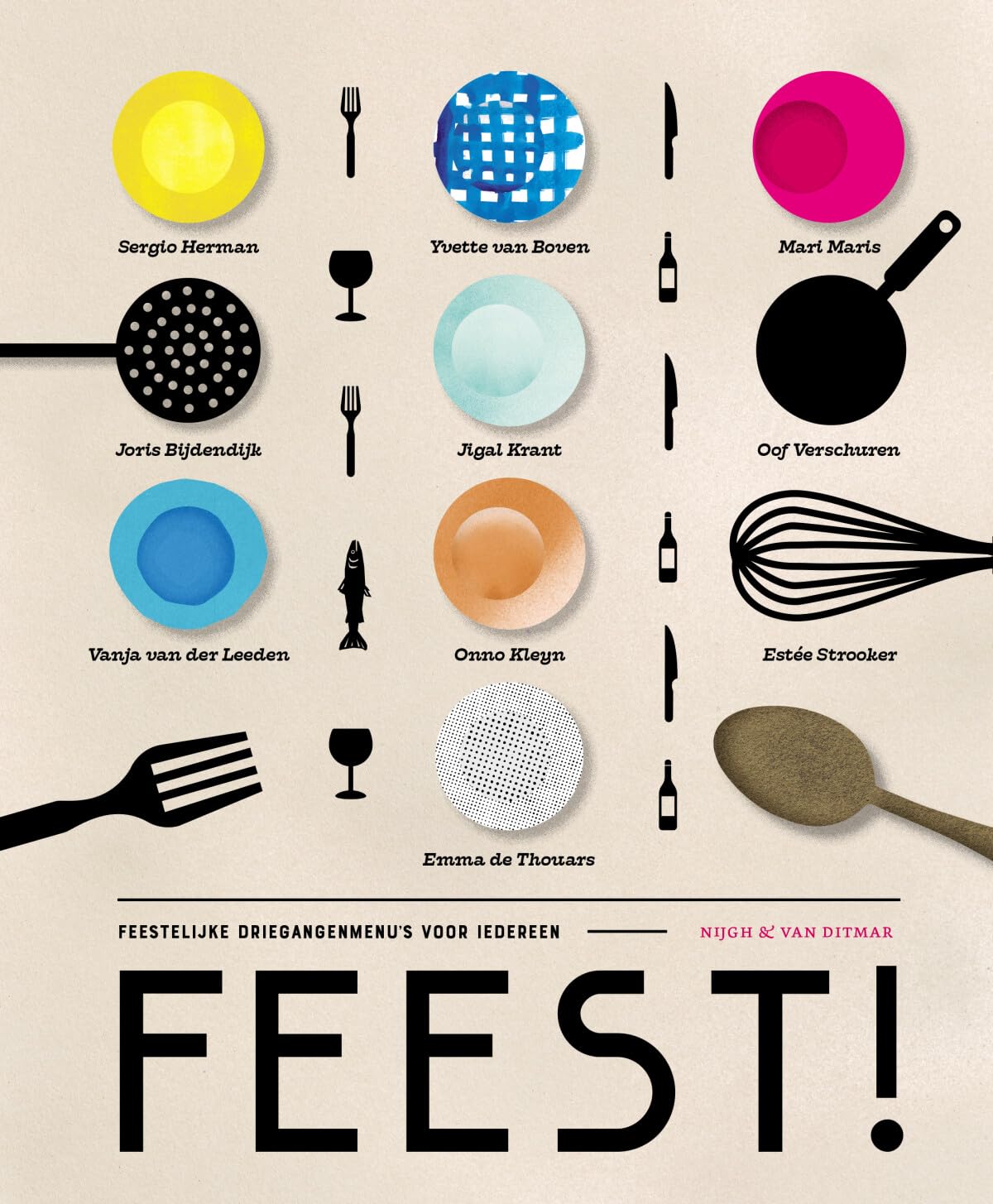 Feest!: feestelijke driegangenmenu's voor iedereen Leisure, Home & Garden