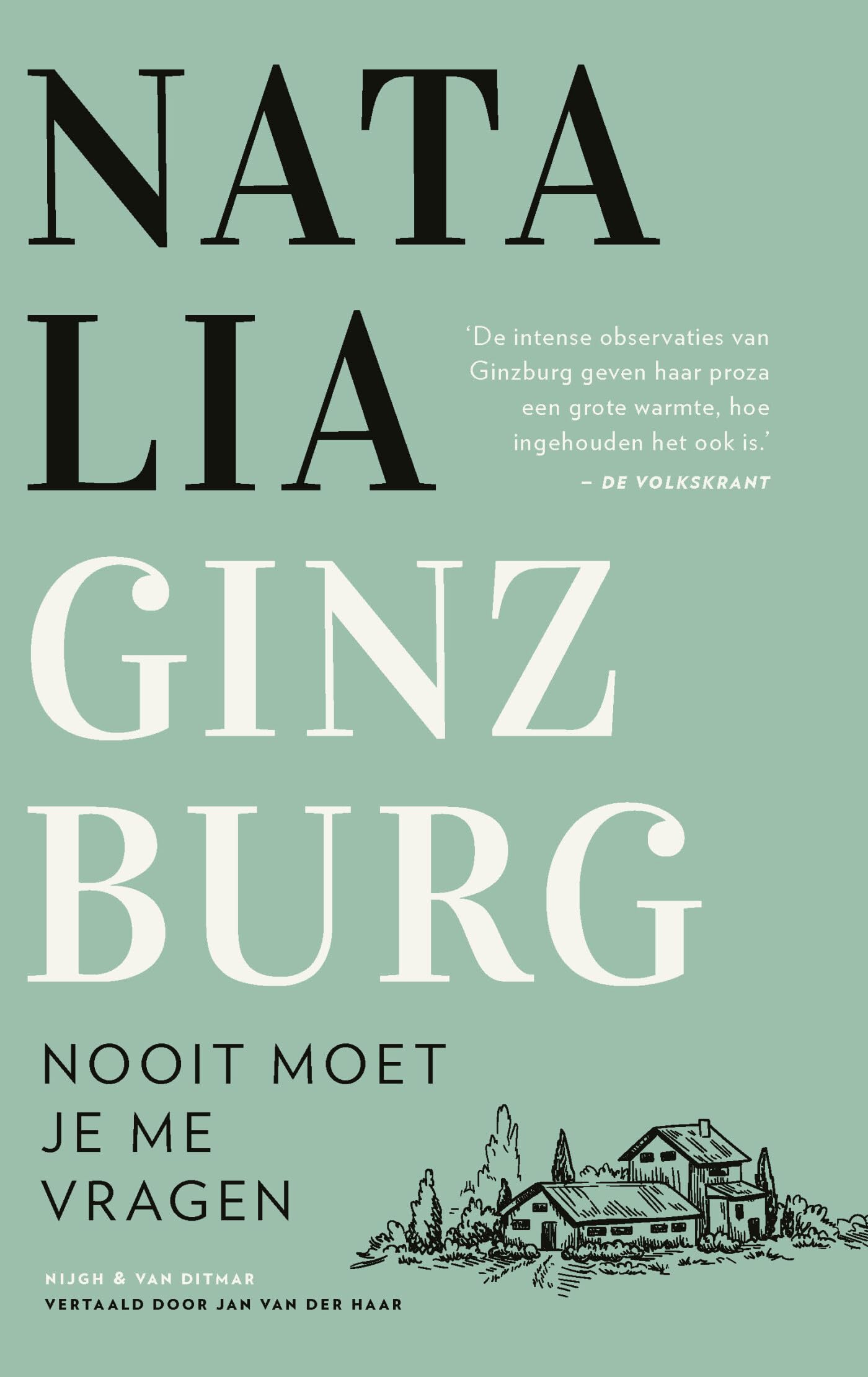 Nooit moet je me vragen book