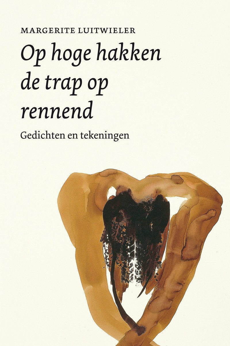 Op hoge hakken de trap op rennend: gedichten en tekeningen book