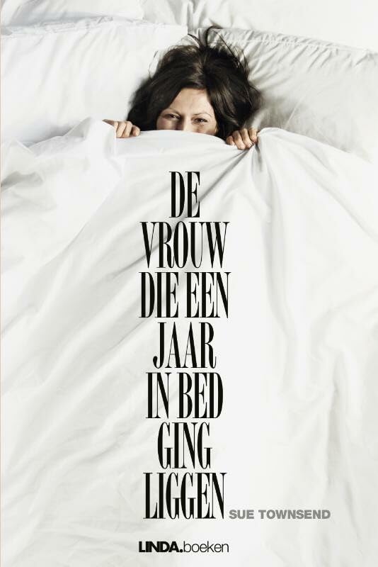De vrouw die een jaar in bed ging liggen book