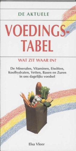 Aktuele voedingstabel Leisure, Home & Garden Books