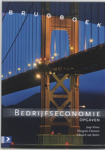 Opgaven Brugboek Bedrijfseconomie book
