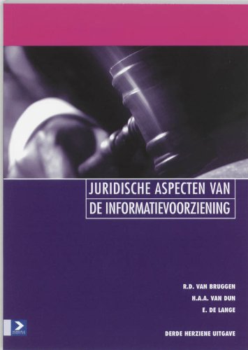 Juridische aspecten van de informatievoorziening book