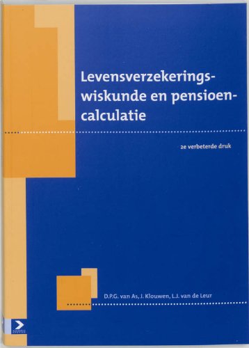 Levensverzekeringswiskunde en pensioencalculaties book