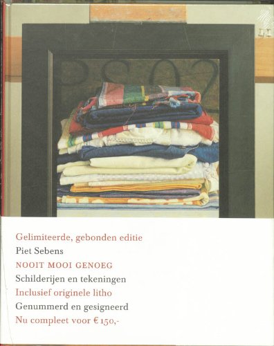 Piet Sebens - Nooit mooi genoeg Luxe editie: schilderijen en tekeningen Film, Art & Culture