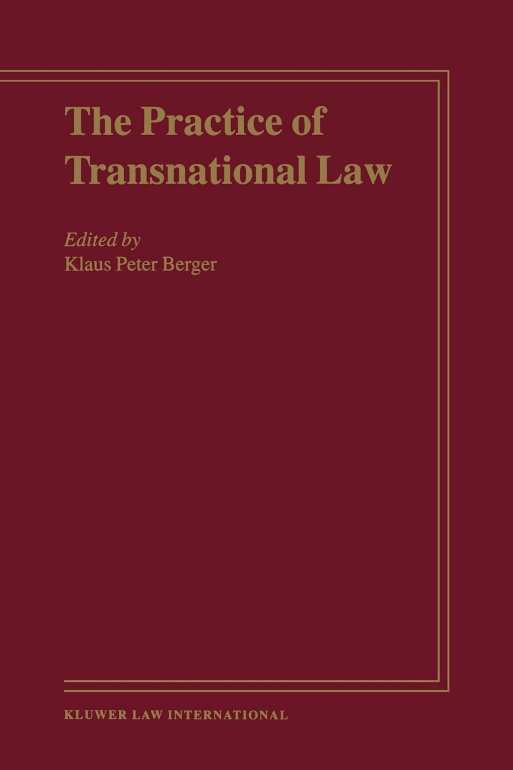 The Practice of Translational Law Law