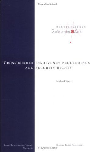 Cross-Border Insolvency Proceedings and Security Rights (Law of Business and Finance) Law
