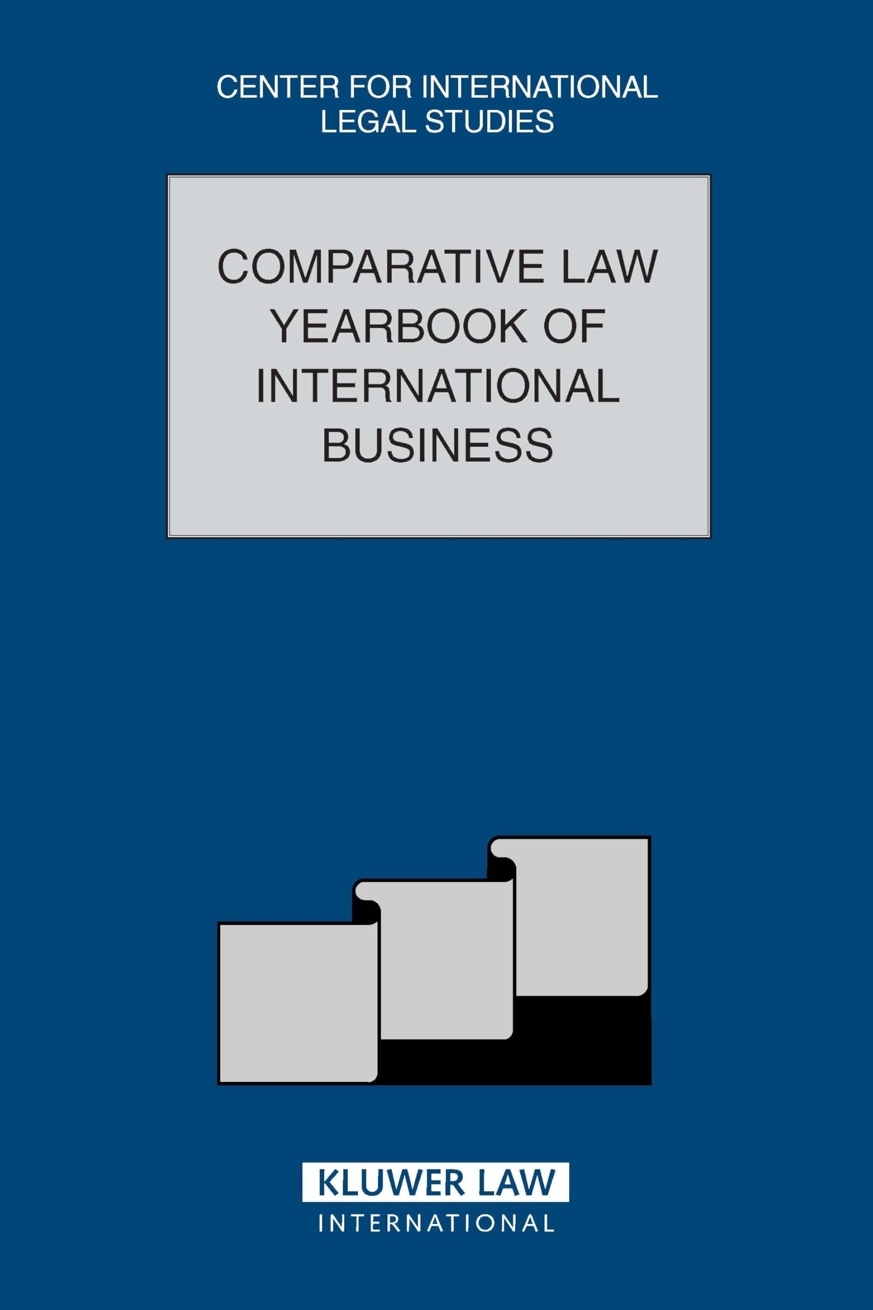 Comparative Law Yearbook of International Business Law