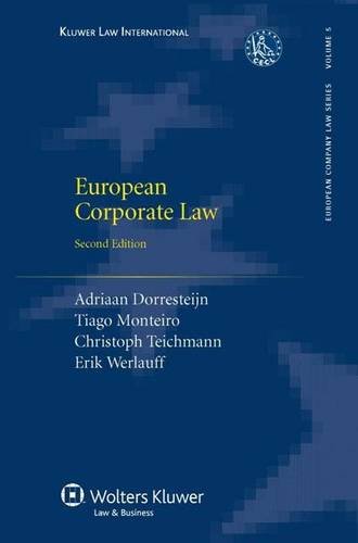 European Corporate Law (European Company Law Series, Band 5) Law
