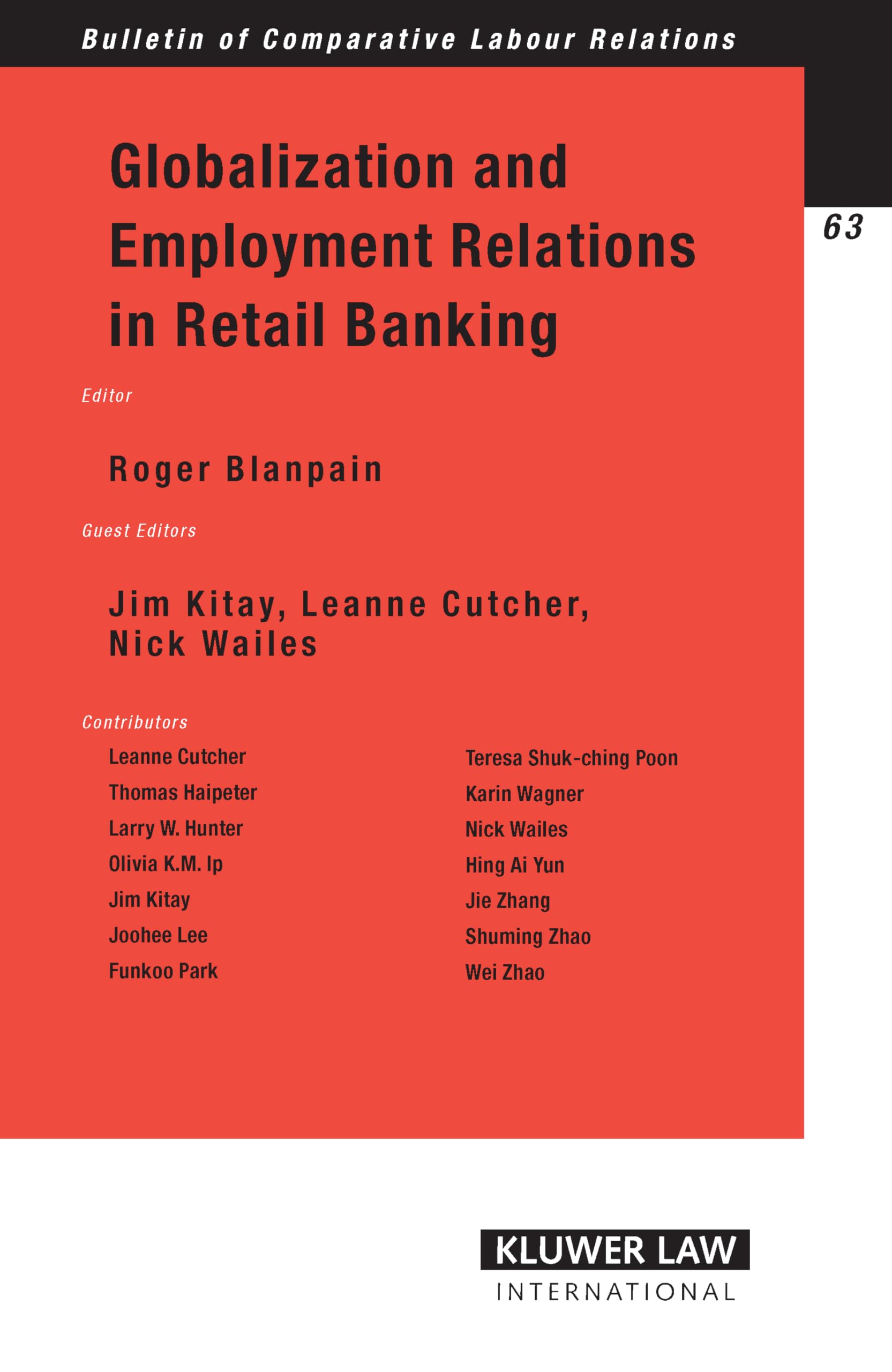 Globalization and Employment Relations in Retail Banking Law