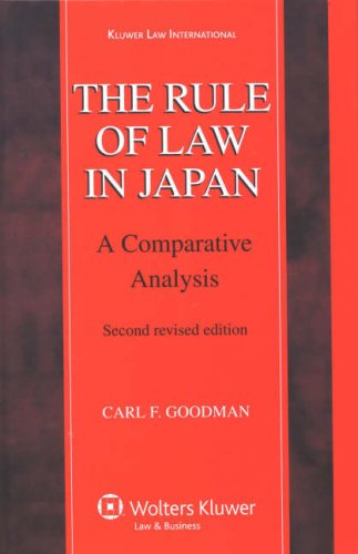 The Rule Of Law In Japan: A Comparative Analysis Law