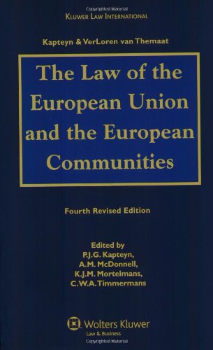 The Law of the European Union and European Communities Law