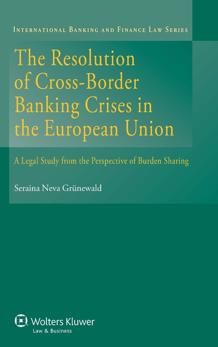 Resolution of Cross-Border Banking Crises in the EU Law
