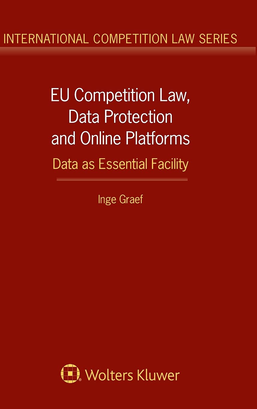 Product Image: EU Competition Law, Data Protection and Online Platforms
