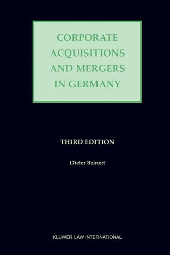 Corporate Acquisitions and Mergers in Germany Law