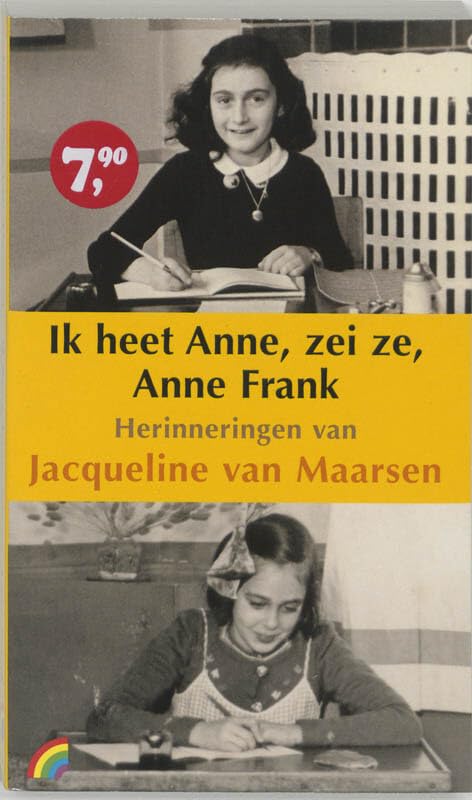 Rainbow pocketboeken 770: Ik heet Anne, zei ze, Anne Frank book