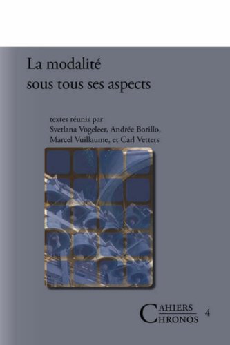 La modalité sous tous ses aspects Social Sciences