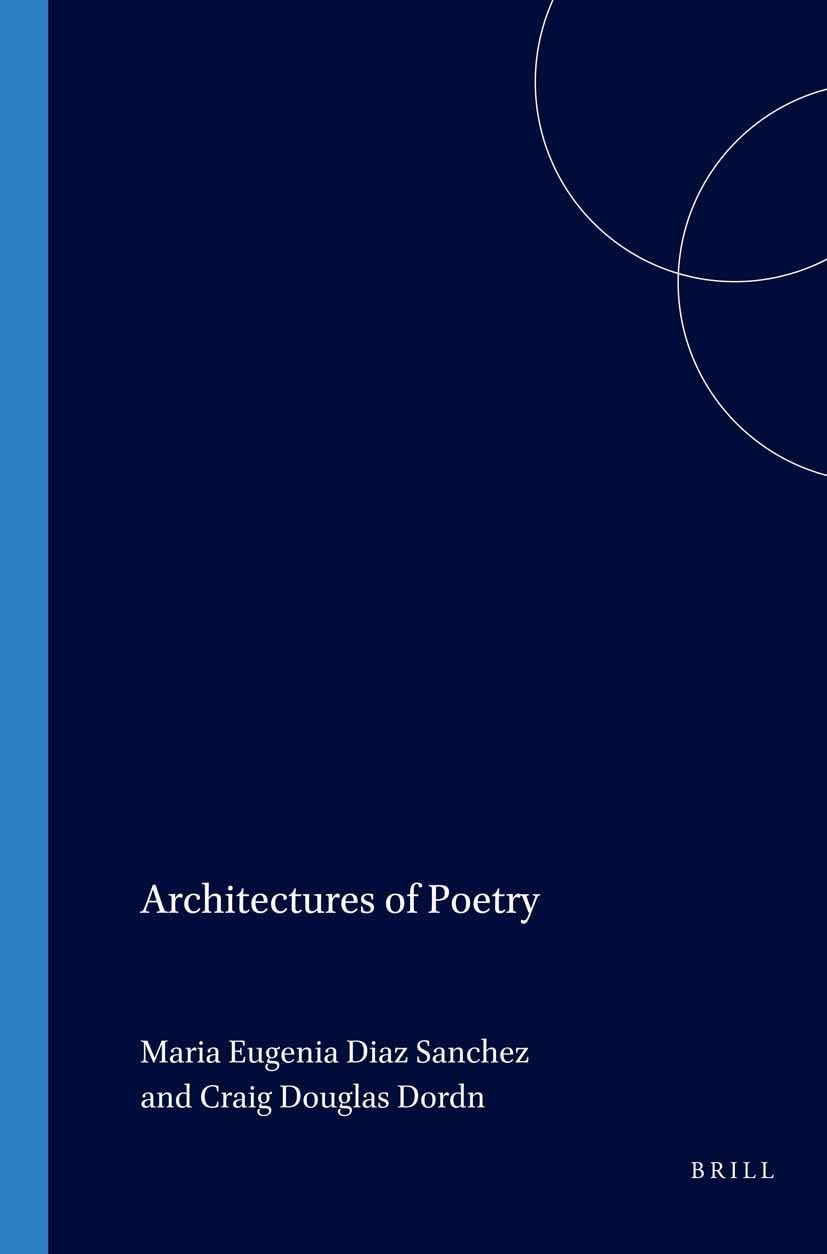 Architectures of Poetry Social Sciences Books