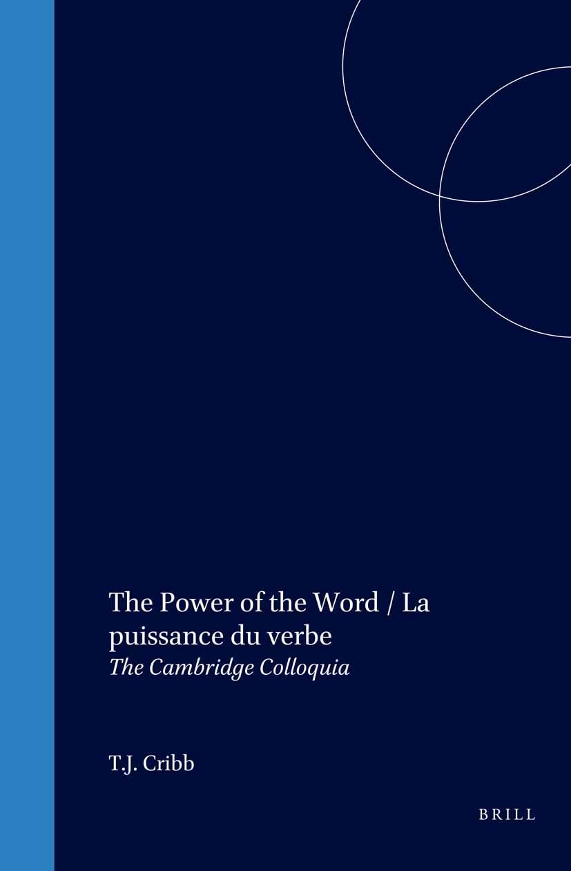 The Power of the Word / La Puissance Du Verbe Social Sciences