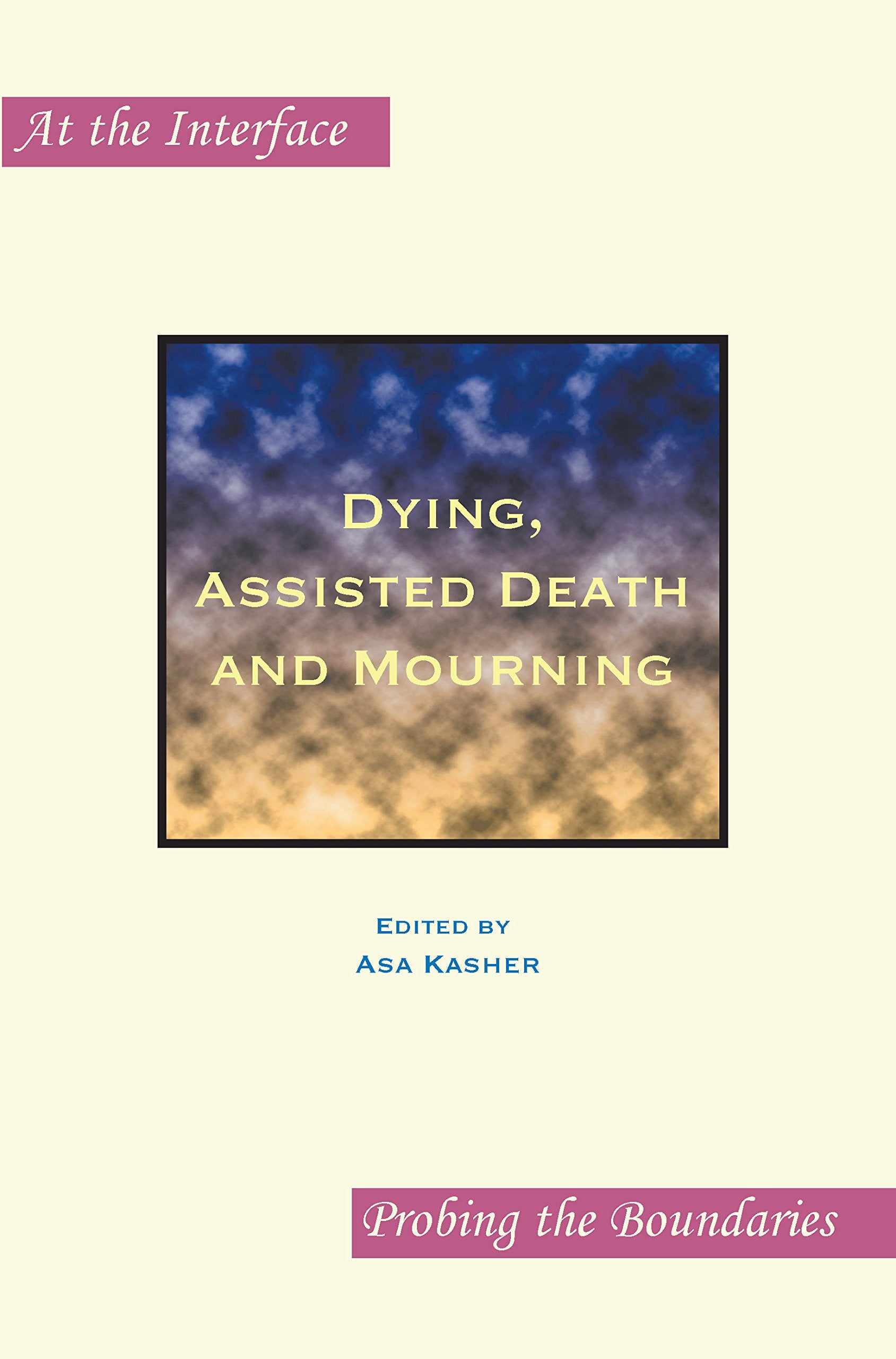 Dying, Assisted Death and Mourning (At the Interface, 58, Band 58) Medicine