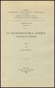 La Vie Primitive De S. Antoine. Syr. 183. book