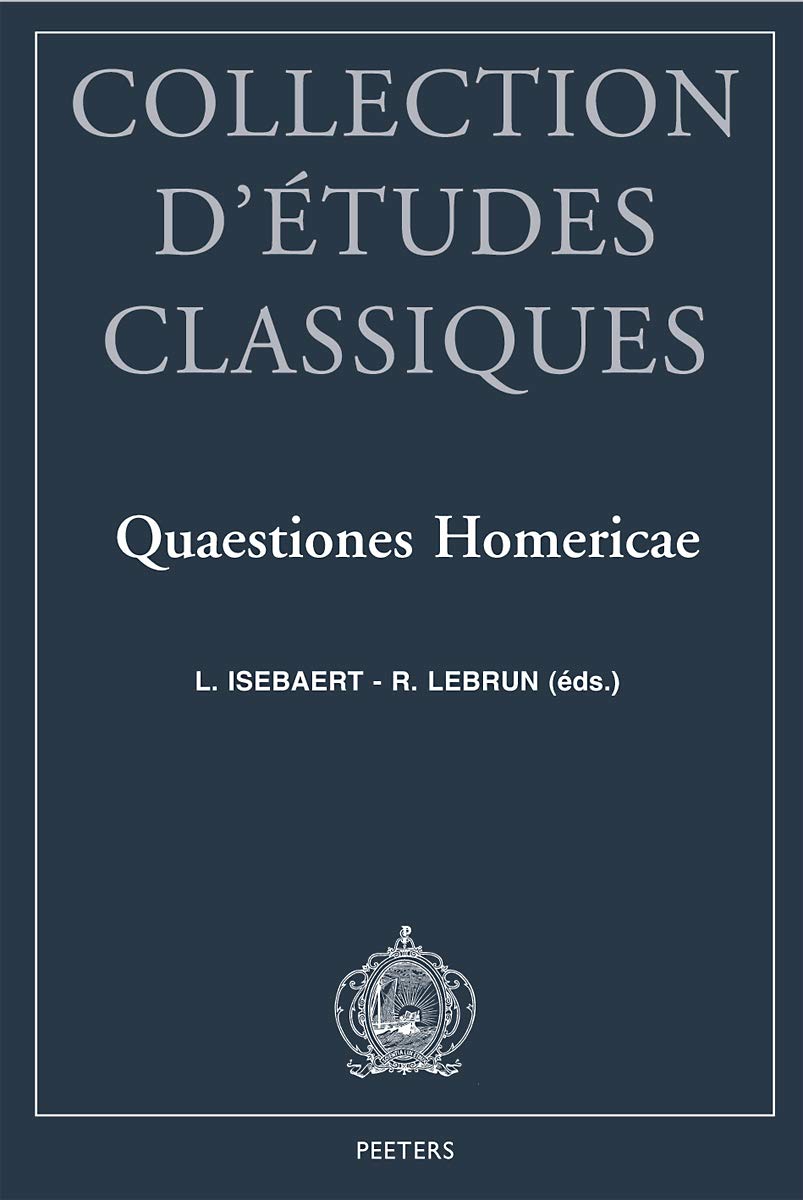 Product Image: Quaestiones Homericae : acta
