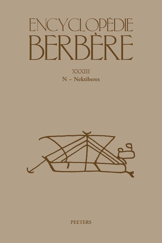 Encyclopédie berbère: Tome 33, N - Nektiberes book
