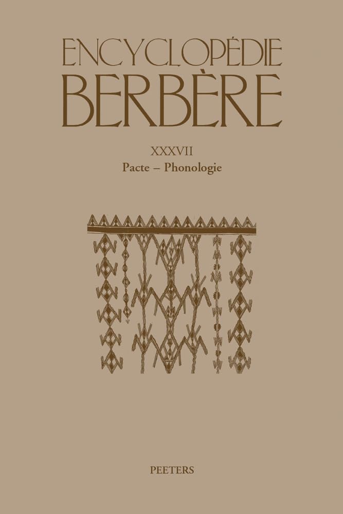 Encyclopedie Berbere. Fasc. XXXVII book