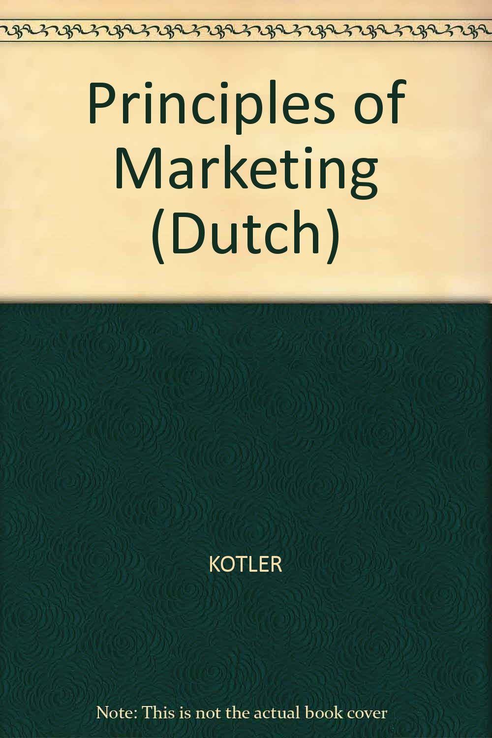 Principles of Marketing (Dutch) book