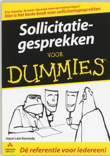 Sollicitatiegesprekken voor Dummies book