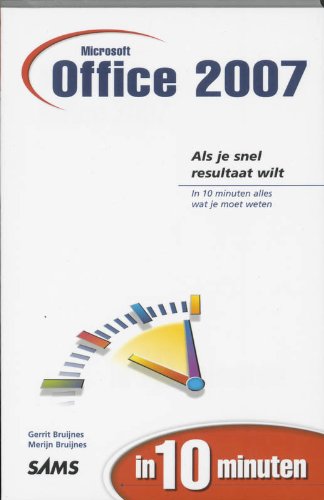 Product Image: Office 2007 in 10 minuten
