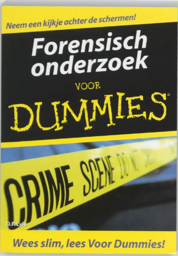 Product Image: Forensisch onderzoek voor Dummies